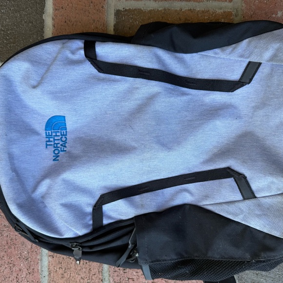 The North Face Blue and Black Backpack - Picture 1 of 3